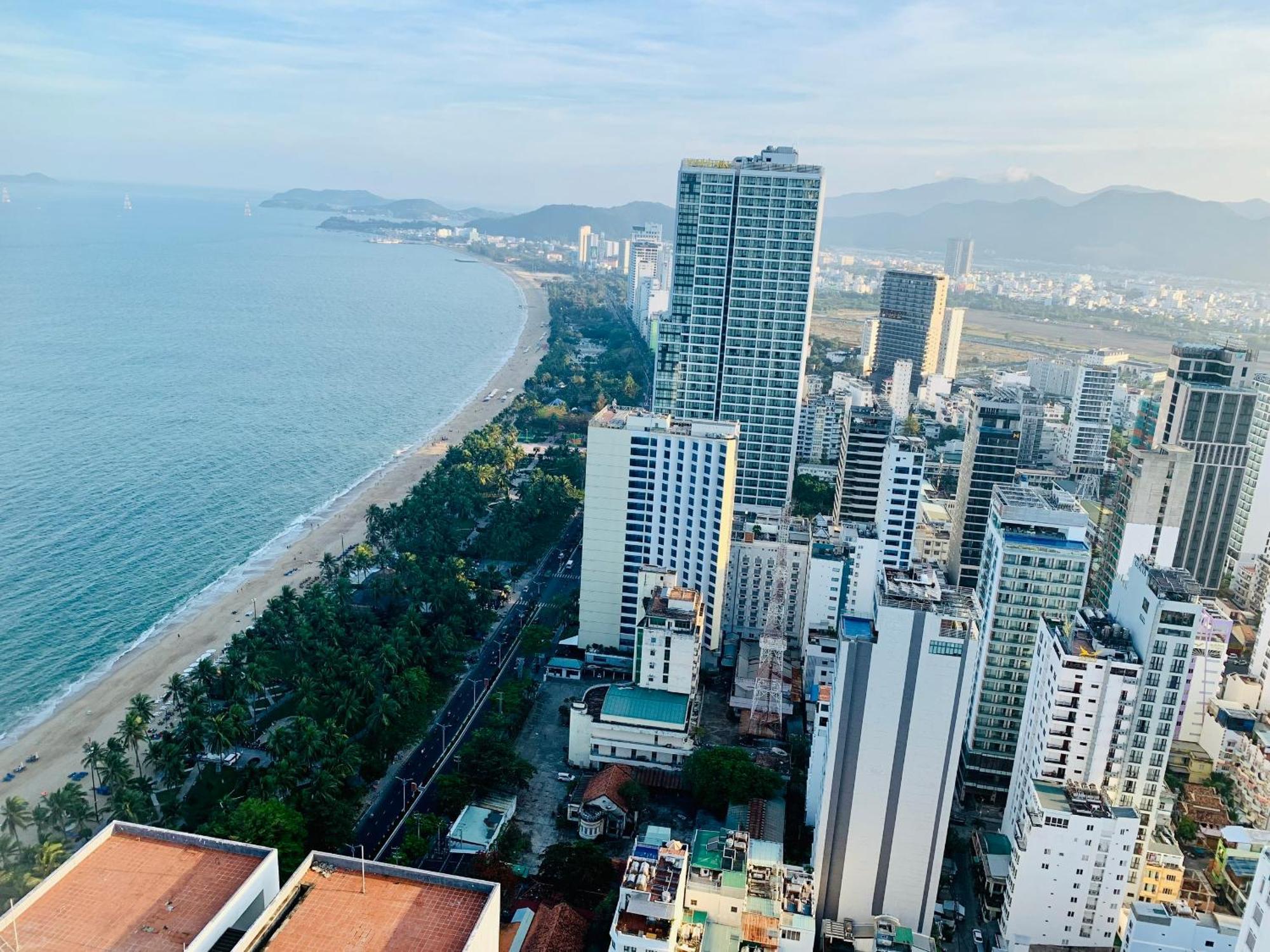 נה טראנג Infinity Sea View Apartment מראה חיצוני תמונה